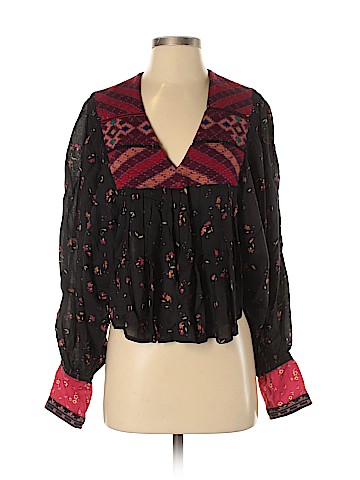 Free People Long Sleeve Blouse (view 1)