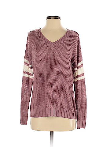 Pink Rose Pullover Sweater (view 1)