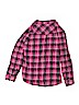 Op 100% Cotton Plaid Pink Long Sleeve Button-Down Shirt Size XL (youth) - photo 2