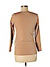 New Look 100% Cotton Tan Long Sleeve T-Shirt Size 4 - photo 2