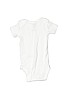 Carter's 100% Cotton White Short Sleeve Onesie Size Newborn - photo 2