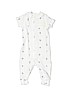 Carter's 100% Cotton White Short Sleeve Outfit 0-3 MO / 3 MO - photo 1