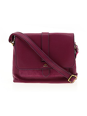 Fossil Leather Crossbody Bag (view 1)