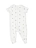 Carter's 100% Cotton White Short Sleeve Outfit 0-3 MO / 3 MO - photo 2