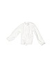 Carter's 100% Cotton White Long Sleeve T-Shirt Size 0-3 mo - photo 1