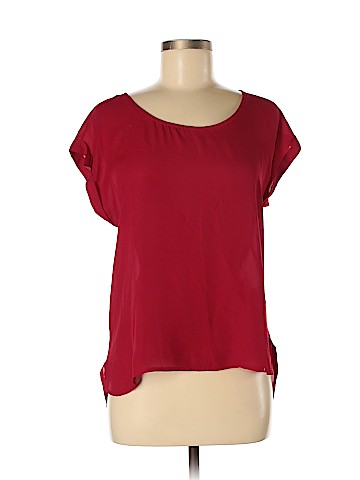 Pink Rose Short Sleeve Blouse (view 1)