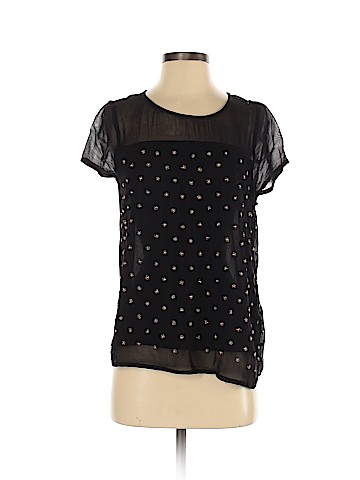 Topshop Short Sleeve Blouse (view 1)