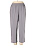 Alfred Dunner Gray Casual Pants Size 14 - photo 1