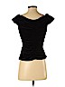 Mariana Black Short Sleeve Top Size S - photo 2