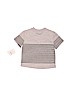 Adriano Goldschmied Gray Short Sleeve Henley 9-12 MO / 12 MO - photo 2