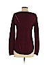 SO 100% Acrylic Burgundy Pullover Sweater Size S - photo 2