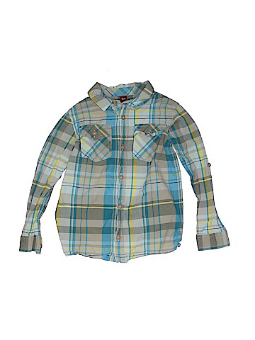 Tea Long Sleeve Button-Down Shirt (view 1)