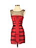 BCBGMAXAZRIA 100% Polyester Red Casual Dress Size 0 - photo 1
