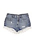 Free People 100% Cotton Blue Denim Shorts Size 26 waist - photo 1