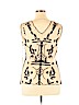 Gimmicks by BKE 100% Polyester Tan Sleeveless Blouse Size XL - photo 2