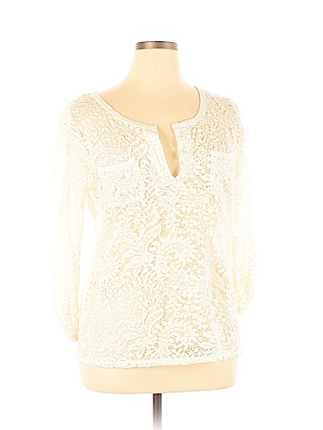 Maurices 3/4 Sleeve Top (view 1)