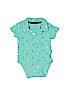 Carter's 100% Cotton Green Short Sleeve Outfit 0-3 MO / 3 MO - photo 1