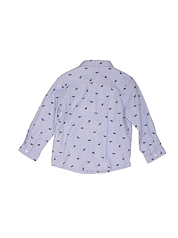 Zara Baby Long Sleeve Button-Down Shirt (view 2)