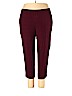 Richardson Burgundy Casual Pants Size 18 - photo 1