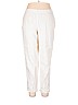 J.jill White Linen Pants Size XL - photo 1