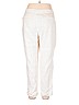 J.jill White Linen Pants Size XL - photo 2