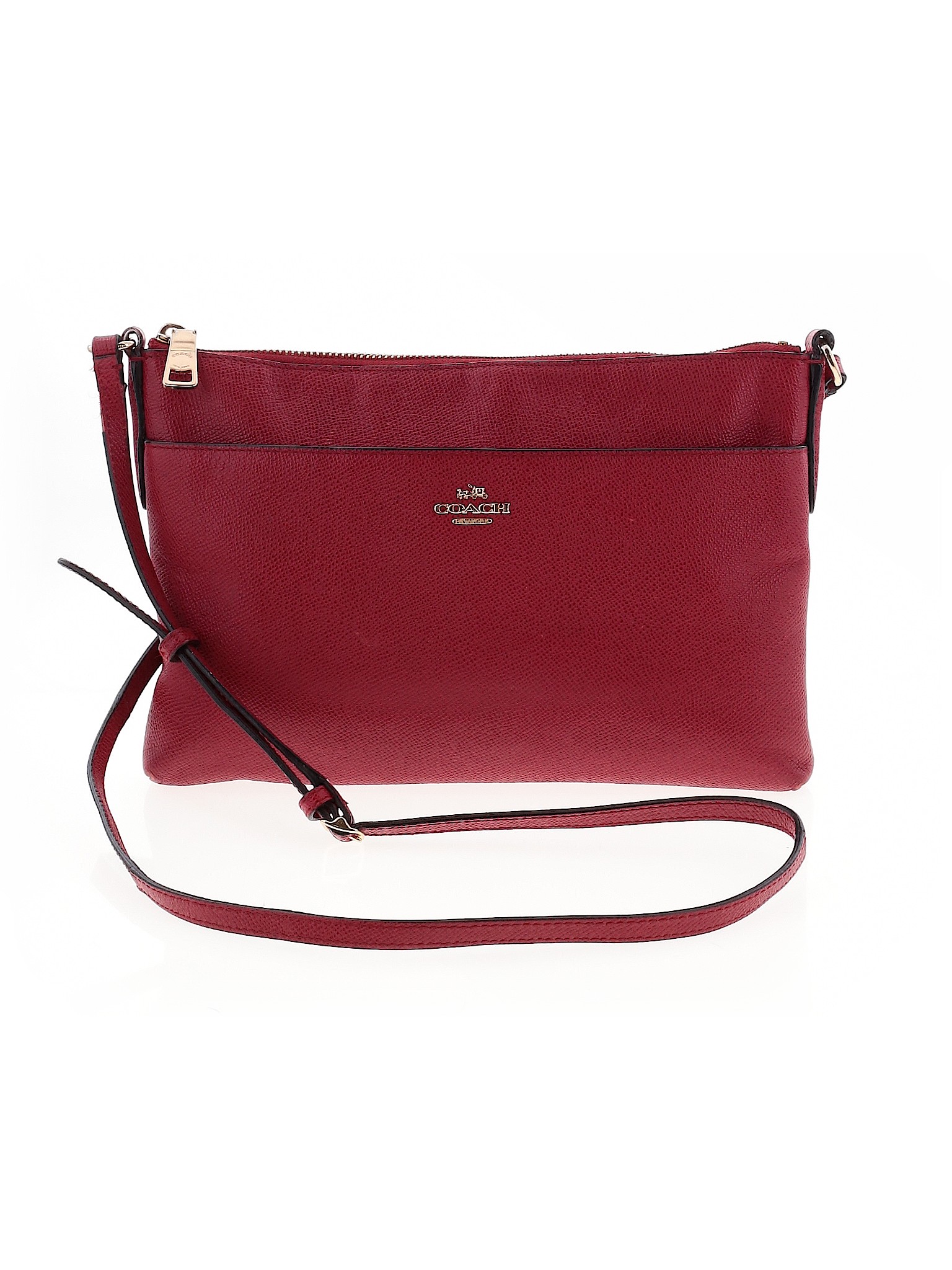 Coach Solid Red Crossbody Bag One Size - 75% off | thredUP