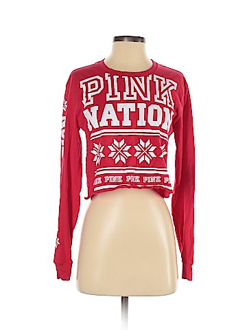 Victoria's Secret Pink Long Sleeve T-Shirt (view 1)