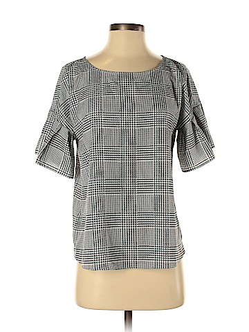 Ann Taylor Short Sleeve Blouse (view 1)