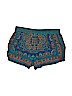 Gypsies & Moondust 100% Rayon Blue Shorts Size XL - photo 2