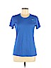 Nike 100% Polyester Blue Active T-Shirt Size S - photo 1