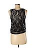 Lush Black Sleeveless Blouse Size M - photo 2