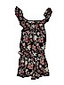 Full Tilt 100% Rayon Floral Black Romper Size S (kids) - photo 1