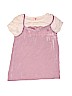Assorted Brands 100% Polyester Solid Purple Short Sleeve Top Size S (kids) - photo 1