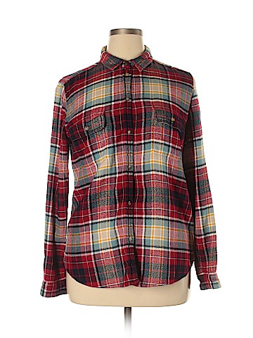 American Eagle Outfitters Long Sleeve Blouse (view 1)