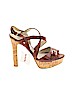 Guess Brown Heels Size 9 - photo 1