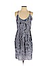 Rebecca Taylor 100% Silk Gray Casual Dress Size 4 - photo 1
