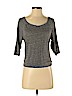 American Eagle Outfitters Gray 3/4 Sleeve Top Size XS - photo 1