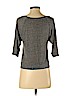 American Eagle Outfitters Gray 3/4 Sleeve Top Size XS - photo 2