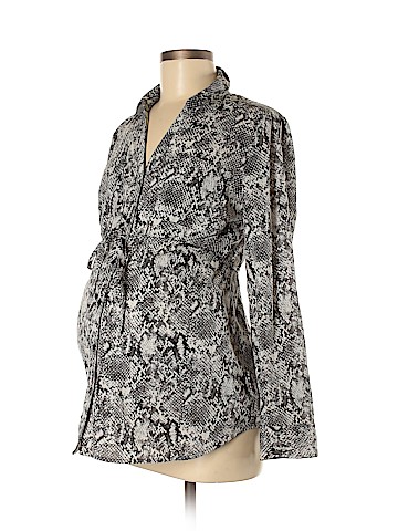 Motherhood Long Sleeve Blouse (view 1)