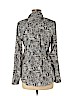 Motherhood 100% Polyester Gray Long Sleeve Blouse Size M - photo 2