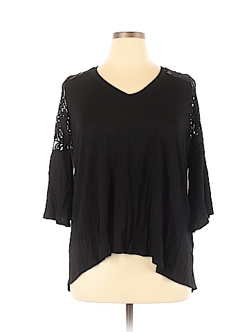 Cyrus 3/4 Sleeve Top (view 1)