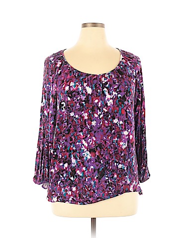 Dana Buchman 3/4 Sleeve Top (view 1)