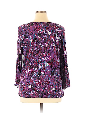 Dana Buchman 3/4 Sleeve Top (view 2)