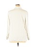 J.jill 100% Rayon White Long Sleeve Button-Down Shirt Size XL - photo 2