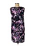 Adrienne Vittadini 100% Polyester Purple Casual Dress Size 8 - photo 2