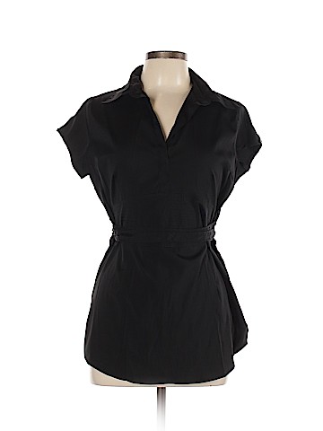 Charlotte Russe Short Sleeve Blouse (view 1)