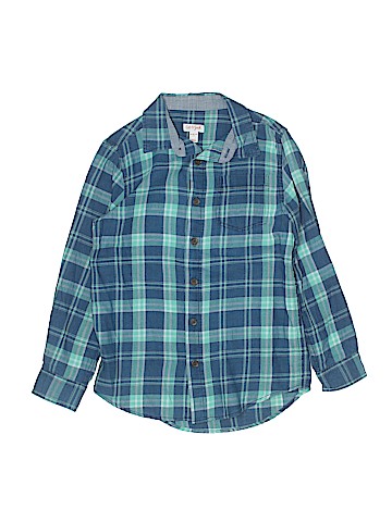 Cat & Jack Long Sleeve Button-Down Shirt (view 1)