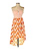 Miss Chievous Orange Casual Dress Size S - photo 1