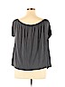 Old Navy Gray Short Sleeve Top Size XL - photo 2