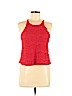 Monteau Red Sleeveless Blouse Size M - photo 1